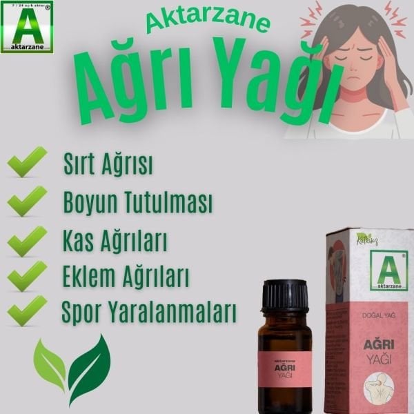 Aktarzane Ağrı Yağı 50cc