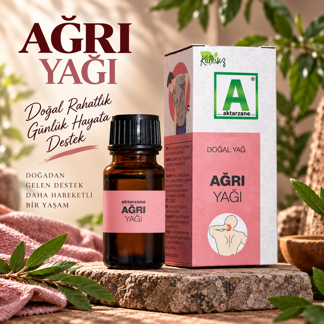 Aktarzane Ağrı Yağı 50cc