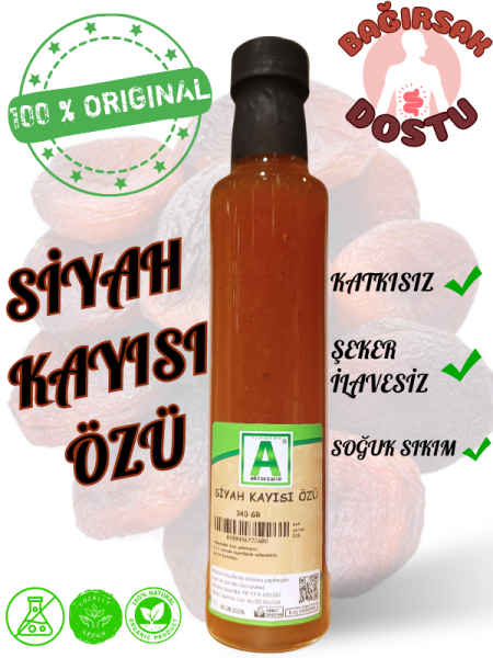 Siyah Kayısı Özü 340gr