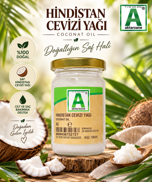 Aktarzane Hindistan Cevizi Yağı 100 ml