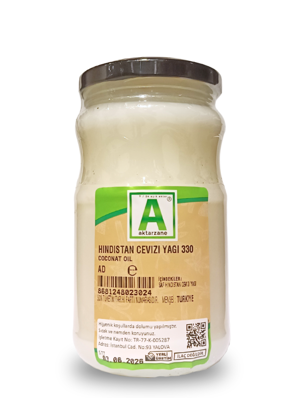 Aktarzane Hindistan Cevizi Yağı 330 ml