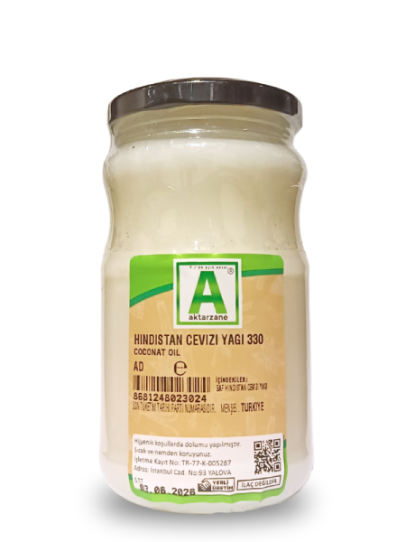 Aktarzane Hindistan Cevizi Yağı 330 ml