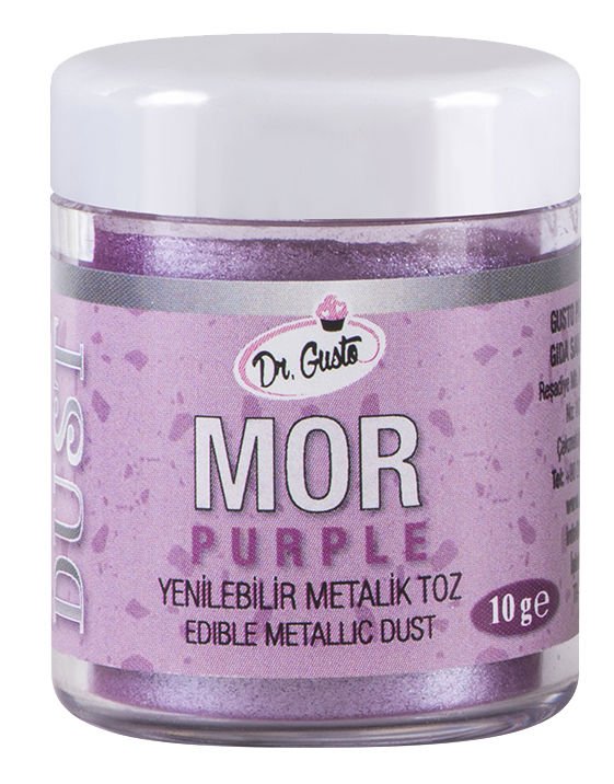 Dr. Gusto Mor Yenilebilir Metalik Toz