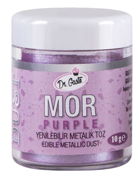 Dr. Gusto Mor Yenilebilir Metalik Toz