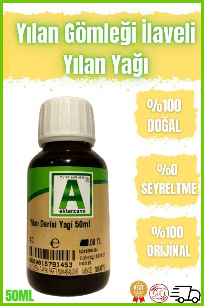Yılan Derisi Yağı 50ml