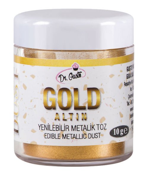 Dr. Gusto Altın Yenilebilir Metalik Toz