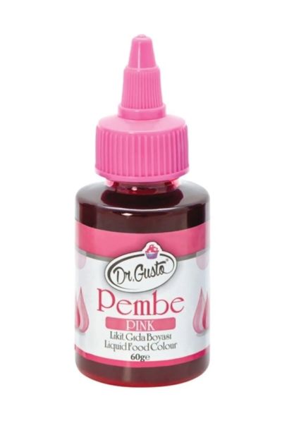 Dr. Gusto Pembe Likit Gıda Boyası