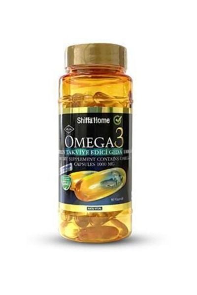 SHİFFA HOME OMEGA 3 İÇEREN YUMUŞAK SOFTJEL 1000MG 60KAPSÜL