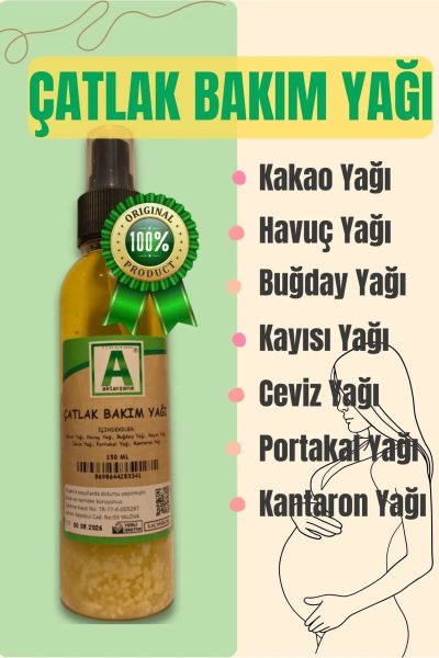 Doğal Çatlak Bakım Yağı