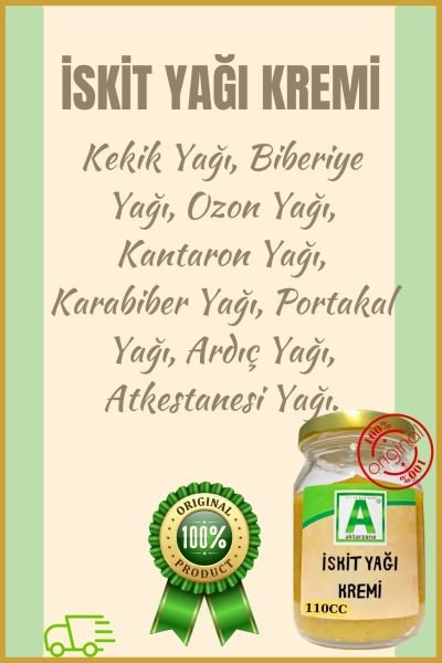 İskit Yağı Kremi 110cc