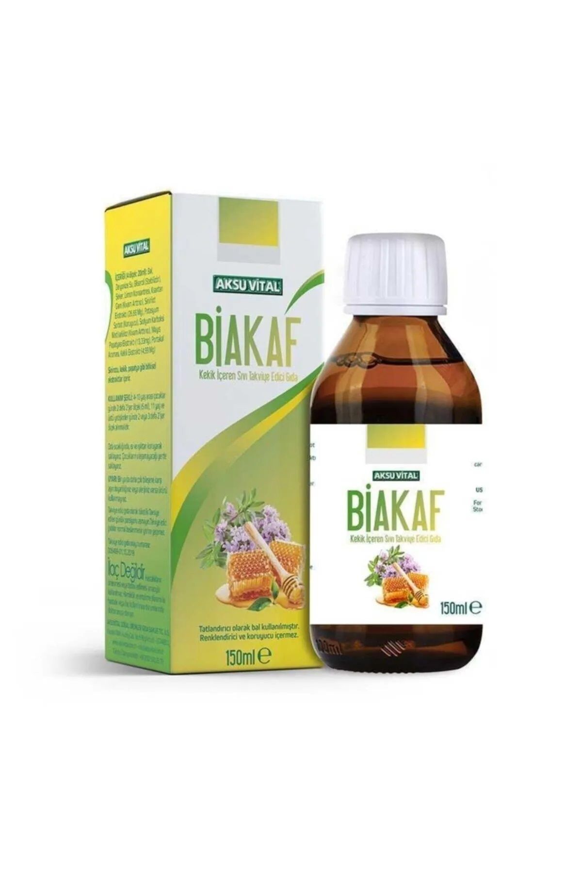 Aksu Vital Biakaf Kekik İçeren Sıvı Takviye Edici Gıda 150ml
