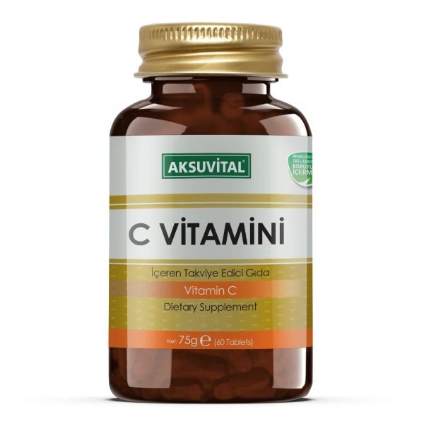 Aksu Vital C Vitamini 60 Kapsül