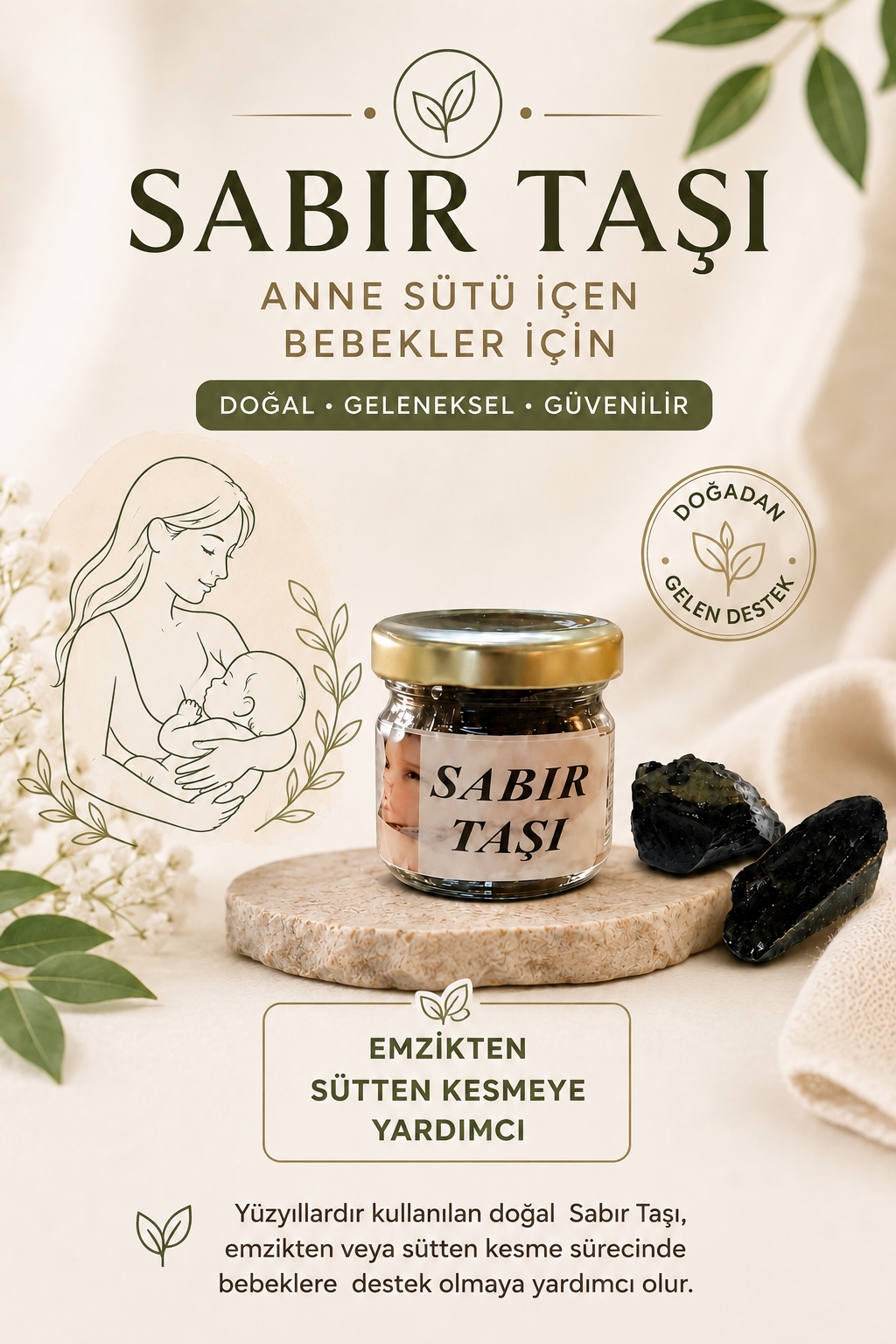 Aktarzane Sabır Taşı Kavanoz 20 gr