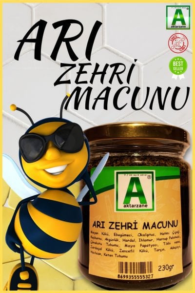 Aktarzane Arı Zehri Macunu 230gr