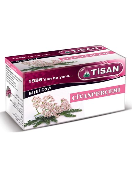 Tisan Civanperçemi Bitki Çayı 20 Süzen Poşet
