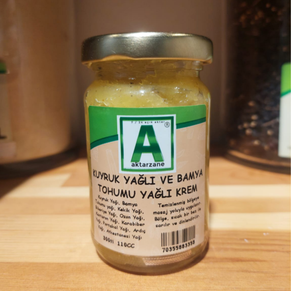 Kuyruk Yağlı ve Bamya Tohumu Yağlı Krem 110 cc